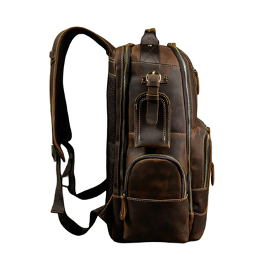 Nathan | Fashion Ample Leather Backpack