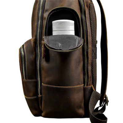 Nathan | Fashion Ample Leather Backpack