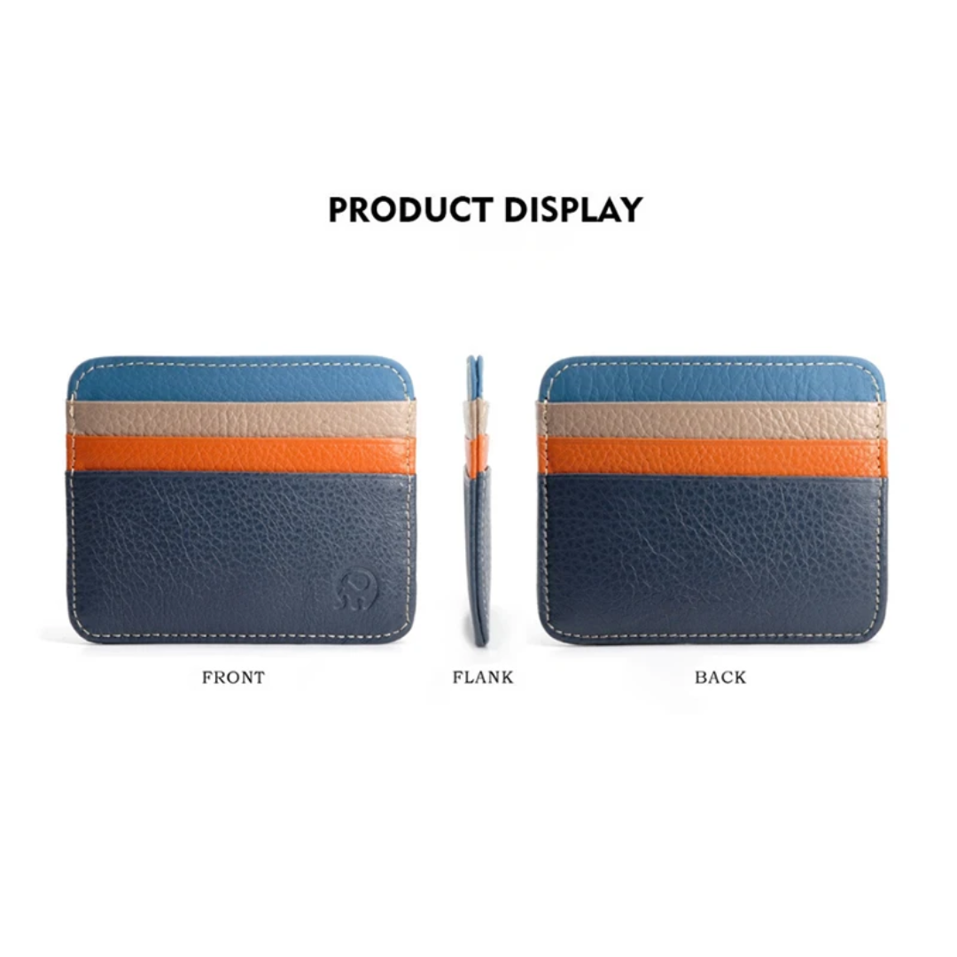 Grayson | Genuine Leather Slim Card Wallet