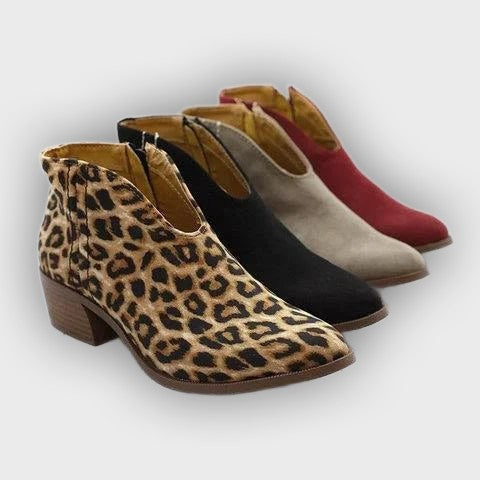 Quest - Stylish Zipper Casual Ankle Boots