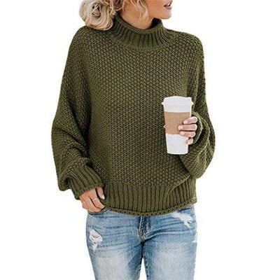 Elisabeth - Loose Knit Pullover Sweater