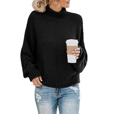 Elisabeth - Loose Knit Pullover Sweater