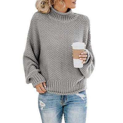 Elisabeth - Loose Knit Pullover Sweater