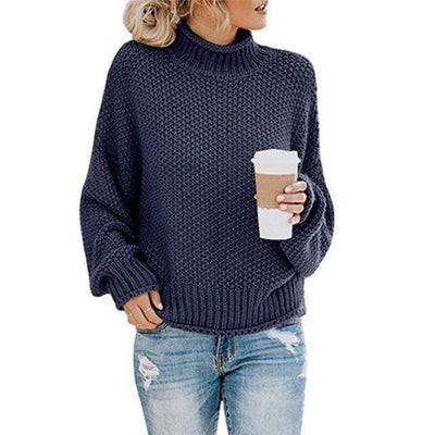 Elisabeth - Loose Knit Pullover Sweater