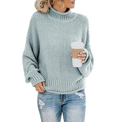 Elisabeth - Loose Knit Pullover Sweater