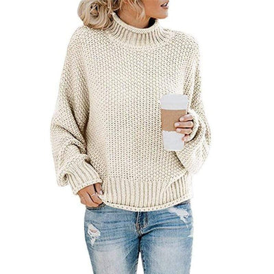 Elisabeth - Loose Knit Pullover Sweater