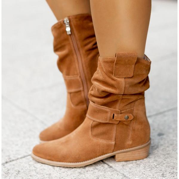 Alexis - Suede Boots