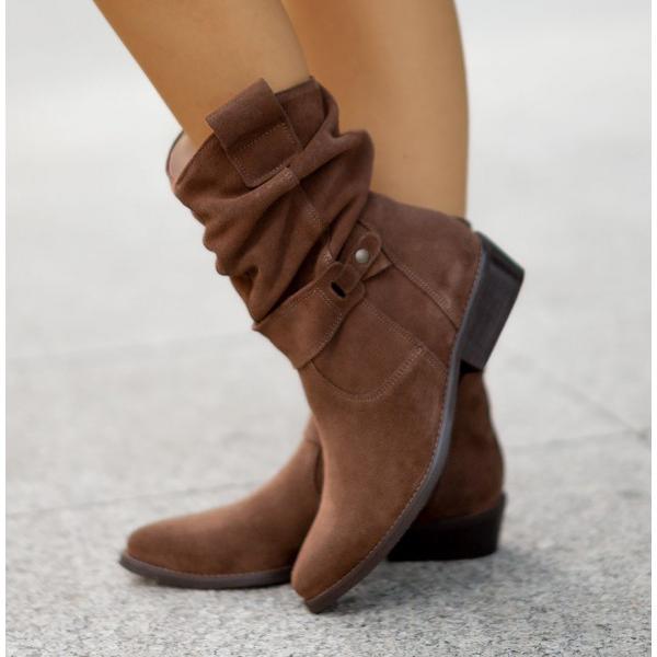 Alexis - Suede Boots