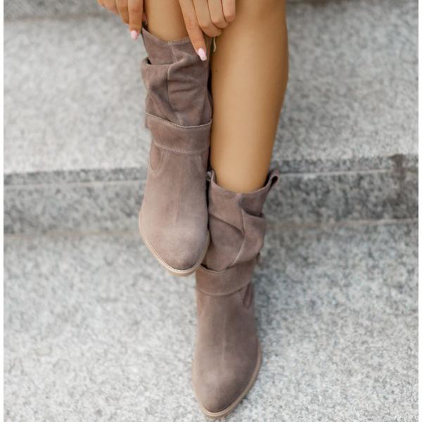 Alexis - Suede Boots