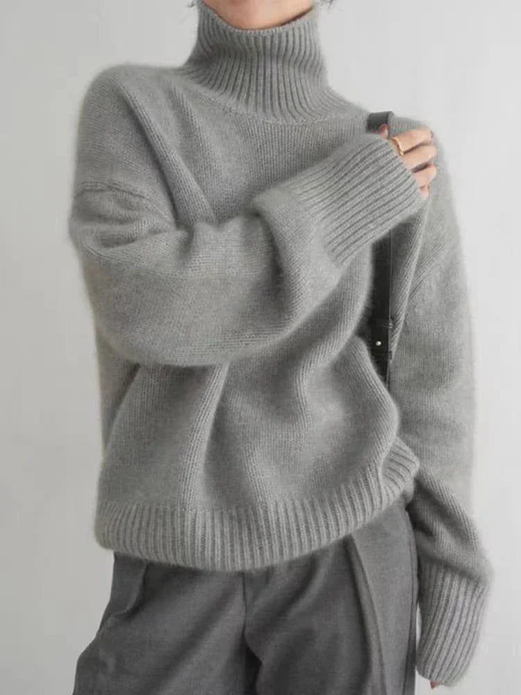 LOTTIE - CASHMERE TURTLENECK JUMPER