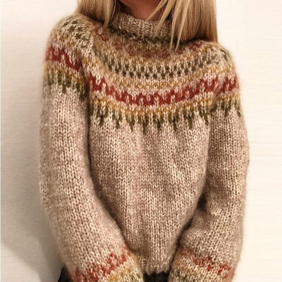 Helena | Soft Fair Isle Knit Sweater