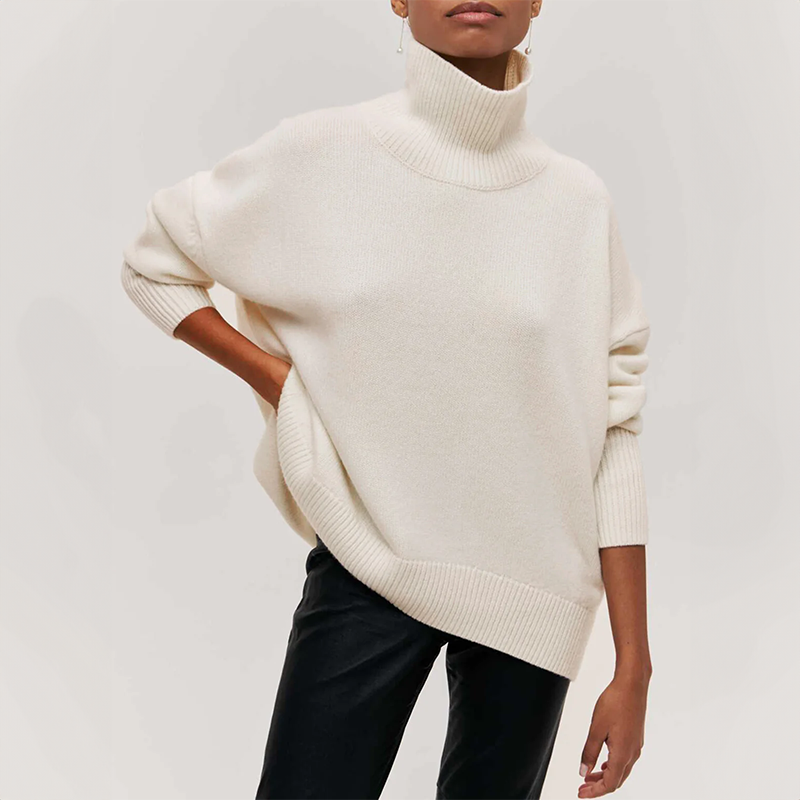 Zyora | Elegant Knitted Turtleneck Sweater