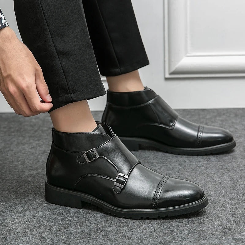 Héctor | Double Monk Strap Boots