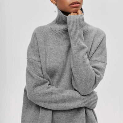 Zyora | Elegant Knitted Turtleneck Sweater