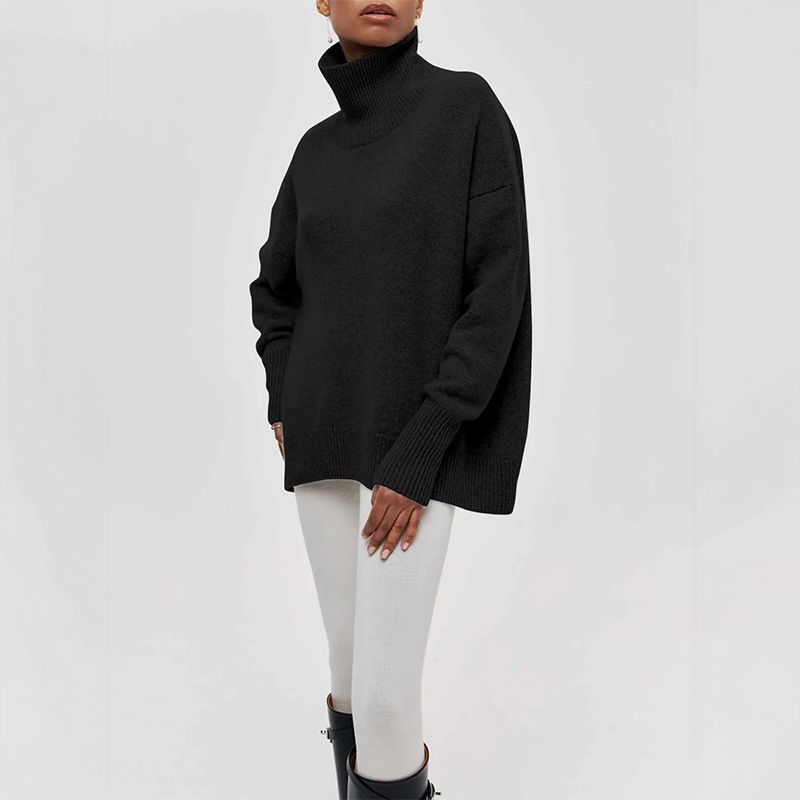 Zyora | Elegant Knitted Turtleneck Sweater
