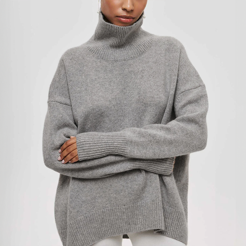 Zyora | Elegant Knitted Turtleneck Sweater