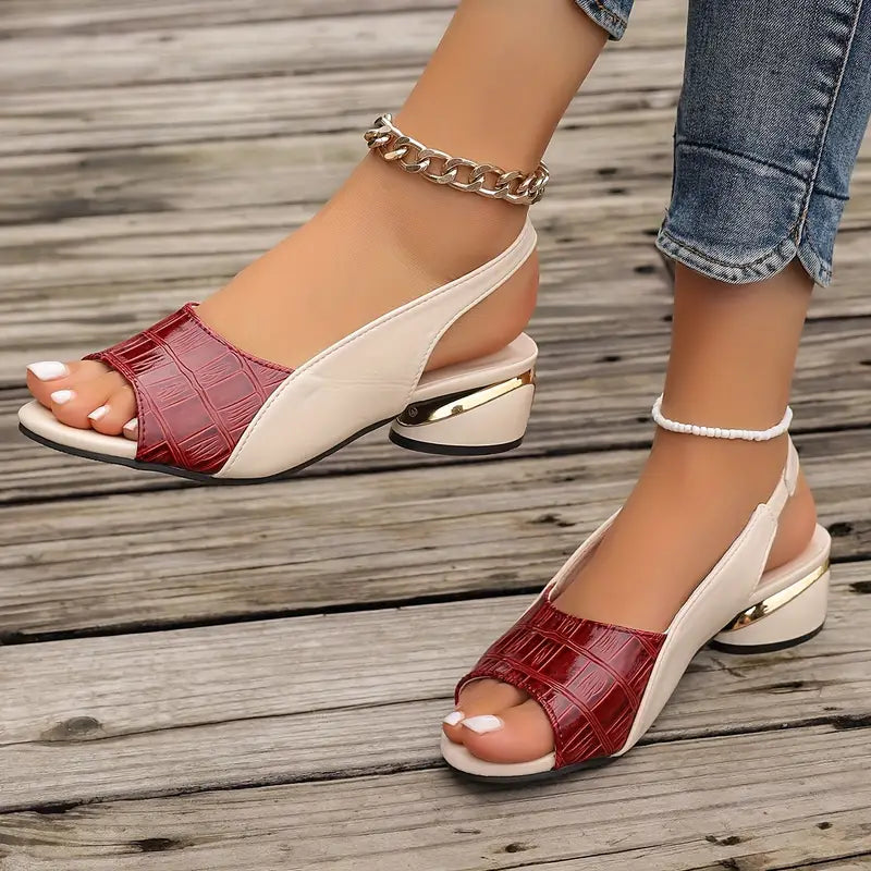 Whitney - Orthopedic Elegant Leather Sandals