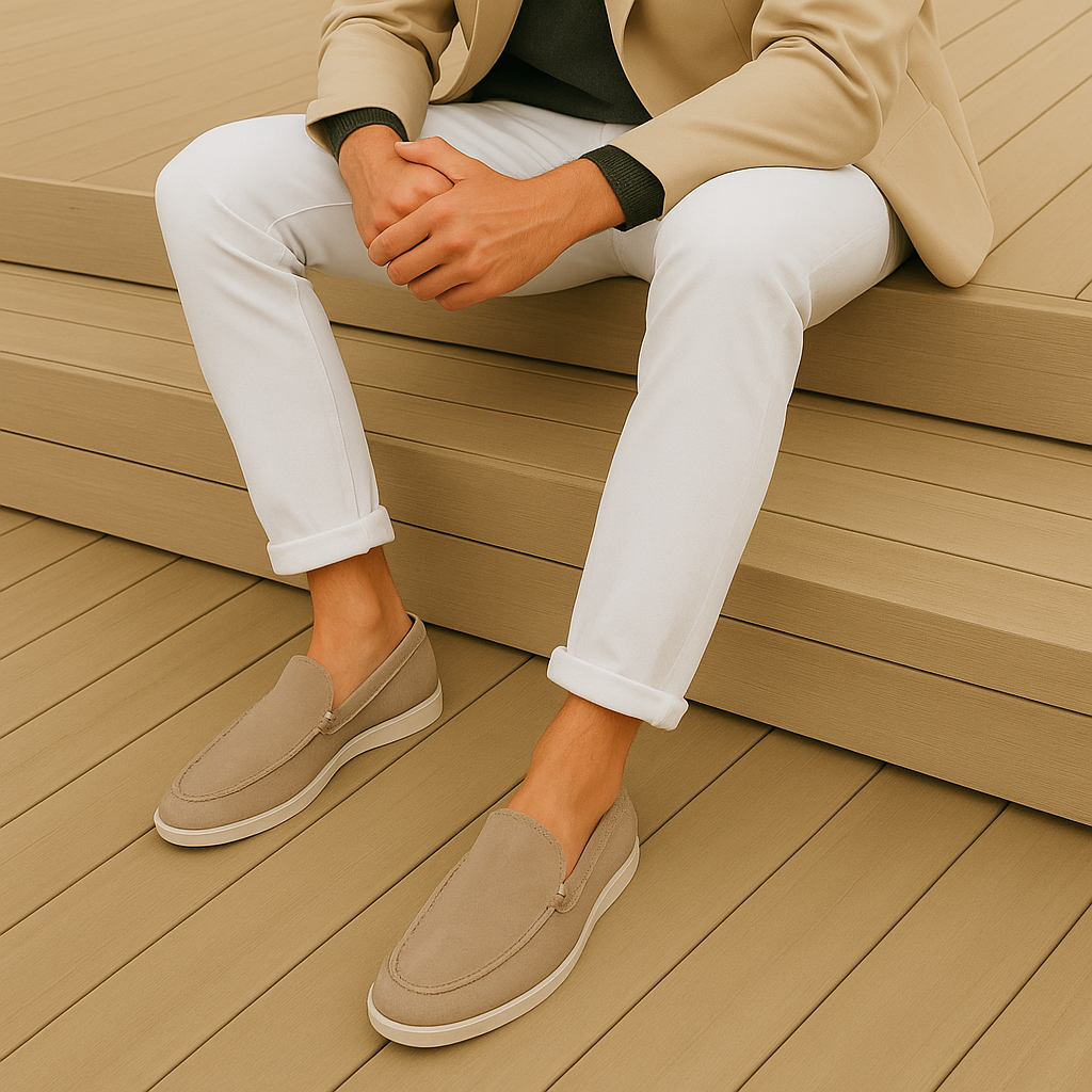 Elton | Elegant Suede Loafers
