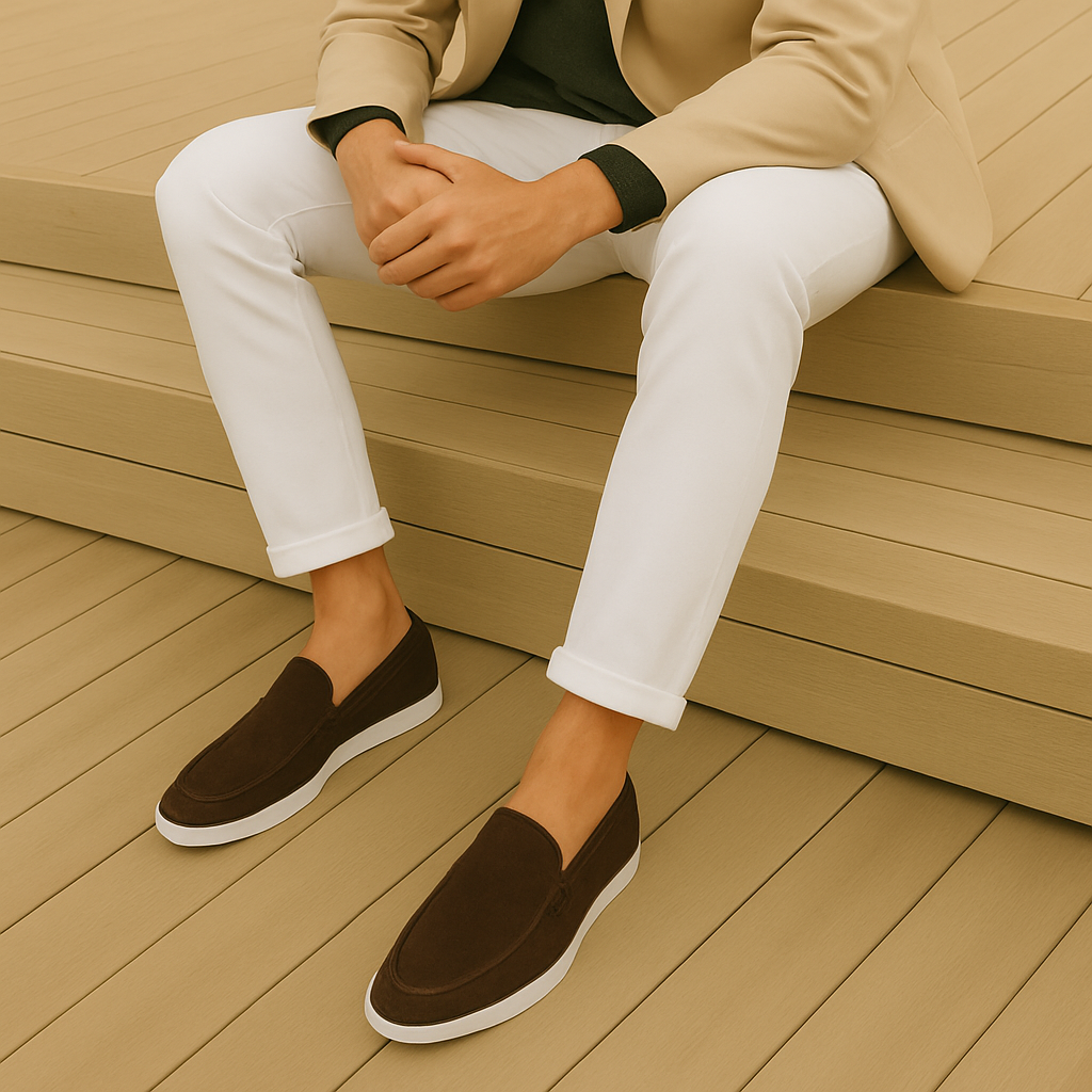 Elton | Elegant Suede Loafers