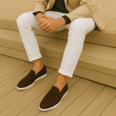 Elton | Elegant Suede Loafers