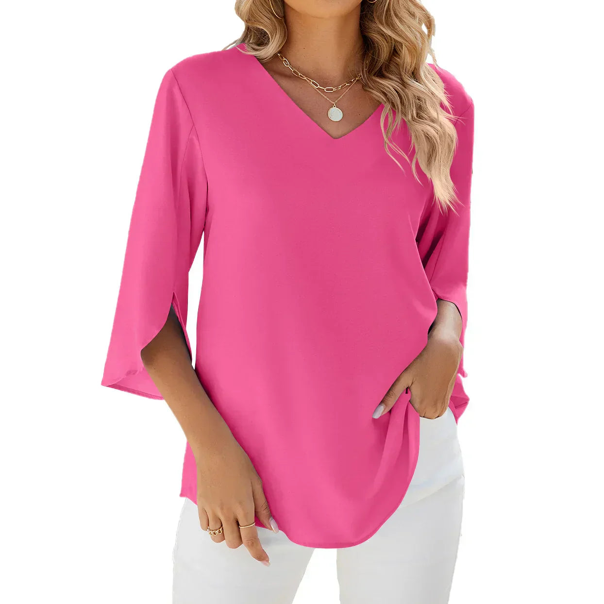 Helen | V-Neck Blouse