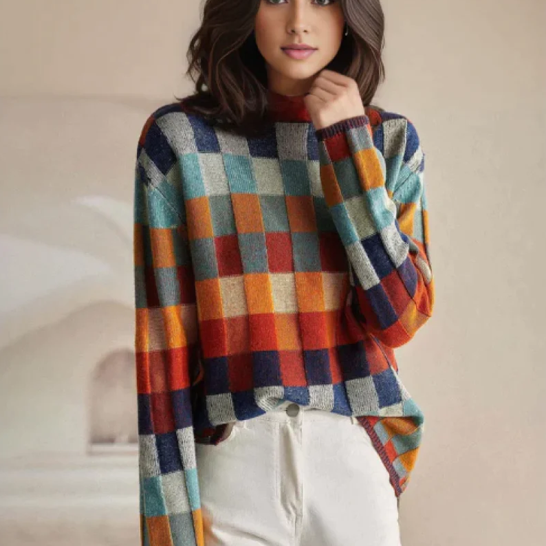 AVA - Cozy Women’s Turtleneck Sweater