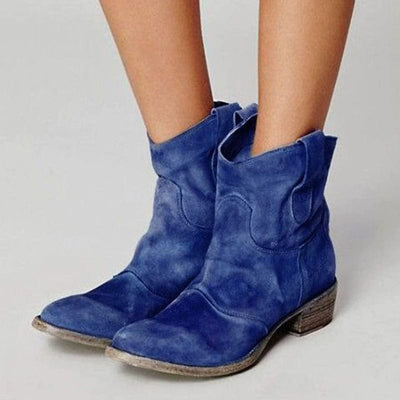 Lyla - Ridge Suede Western Boots