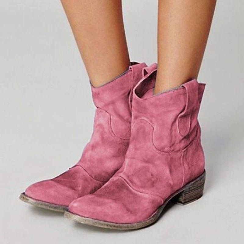 Lyla - Ridge Suede Western Boots
