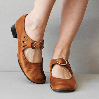 Myla | Unique and Comfortable Leather Pumps