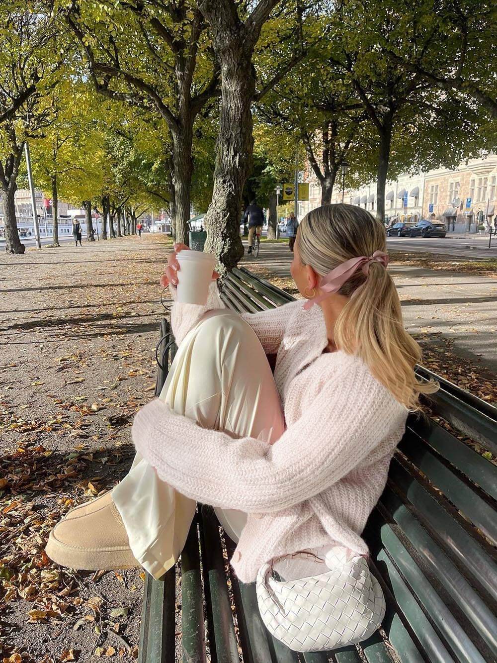 Lora - Lazy Style Loose Solid Color Long Sleeve Cardigan