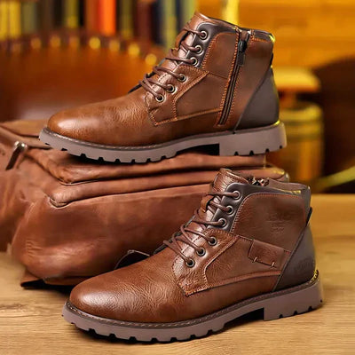 Mario | Premium Lace-Up Boots