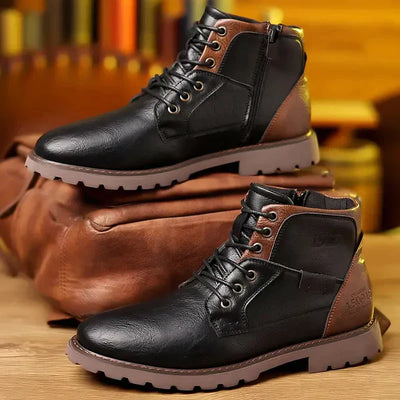 Mario | Premium Lace-Up Boots