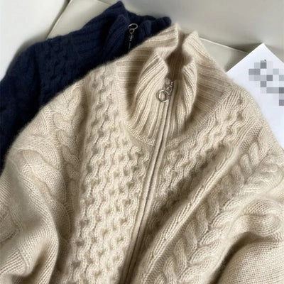 Chloe - Cozy Cable-Knit Cardigan