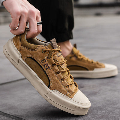 UrbanEdge | Leather Trainers