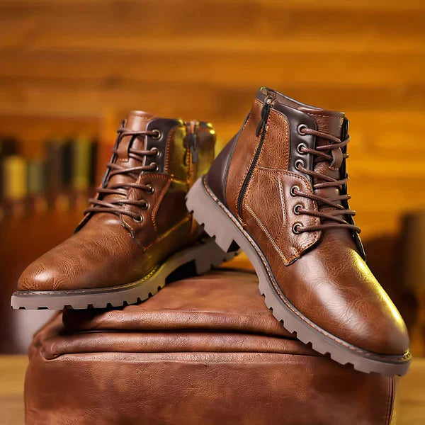 Jethro | Durable Lace-Up Ankle Boots