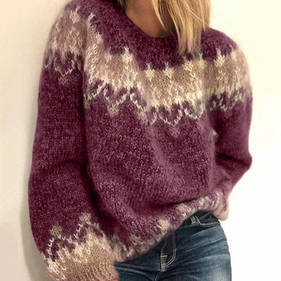 Freya - Nordic Pattern Sweater